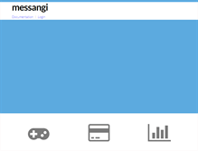 Tablet Screenshot of messangi.com